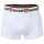 MOSCHINO Herren Boxershorts 2er Pack - Underbear, Unterhose, Baumwollmischung, uni Weiß S