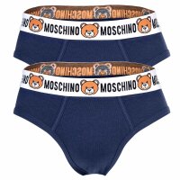 MOSCHINO mens briefs 2-pack - Underbear, pants, cotton blend, uni