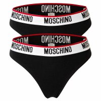 MOSCHINO ladies briefs 2-pack - Underpants, cotton blend,...