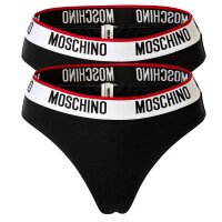 MOSCHINO Damen Brazilian Slips 2er Pack - Unterhose,...