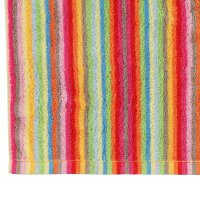 CAWÖ Gästetuch, 3er Pack - C Life Style multicolor, gestreift, Walkfrottier Multicolor 30x50cm