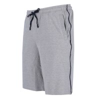 hajo Herren Sweatshorts - Klima-Komfort, Bermuda, Cotton-Mix, uni Grau M