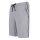 hajo Mens Sweatshorts - Climate Comfort, Bermuda, Cotton Mix, uni Grey L (Large)