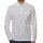 RAGMAN Mens Long Sleeve Polo Shirt - Soft Knit Polo Button Long Sleeve, Cotton Blend, Button Front, Easy Care White M (Medium)