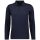 RAGMAN Mens Long Sleeve Polo Shirt - Soft Knit Polo Button Long Sleeve, Cotton Blend, Button Front, Easy Care Dark blue XL (X-Large)