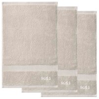 BOSS guest towel, 3-pack - LOFT, towel, terry, cotton, single colour