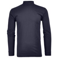 RAGMAN Herren Stehkragen-Pullover - Langarm Basic Stehkragen Regular, Single Jersey, einfarbig