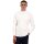 RAGMAN Mens Stand-Up Collar Sweater - Long Sleeve Basic Stand-Up Collar Regular, Single Jersey, Solid Color White S (Small)