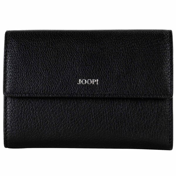 JOOP! Damen Geldbörse - Lantea Cosma Purse mh10f, 10x14 cm (HxB), Echtleder Schwarz