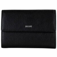 JOOP! Damen Geldbörse - Lantea Cosma Purse mh10f, 10x14 cm (HxB), Echtleder Schwarz
