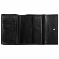 JOOP! Damen Geldbörse - Lantea Cosma Purse mh10f, 10x14 cm (HxB), Echtleder Schwarz