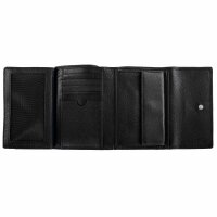 JOOP! Damen Geldbörse - Lantea Cosma Purse mh10f, 10x14 cm (HxB), Echtleder Schwarz