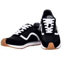 JOOP! Damen Sneaker - Misto Leone Sneaker xc6, Turnschuh, Schnürung, Logo Schwarz EUR 36