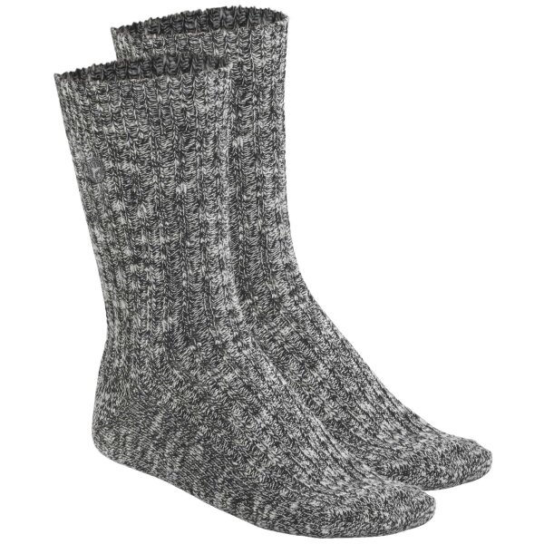 BIRKENSTOCK mens socks, 2-pack - sock, cotton slub, cotton flammé yarn