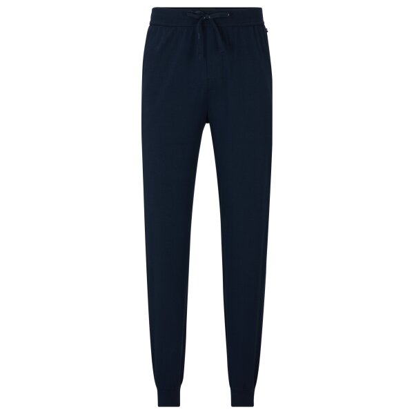 BOSS Herren Jogginghose - Mix & Match Pants, lang, Loungewear, Stretch Cotton Blau M