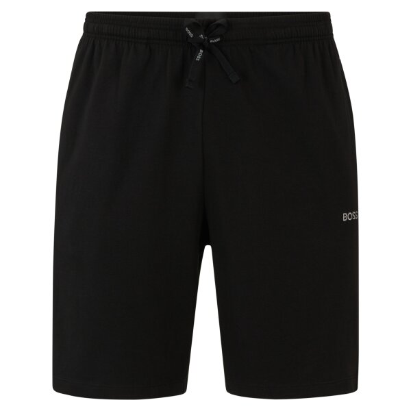 BOSS Herren Sweatshorts - Mix & Match Short CW, Hose kurz, Loungewear, Stretch Cotton Schwarz 2XL