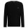 BOSS Herren Longsleeve - Mix & Match LS-Shirt R, Rundhals, Langarm, Cotton Stretch Schwarz M