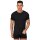 zd ZERO DEFECTS Herren T-Shirt - "Ceres", Sojagarn, Unterhemd, Rundhals, atmungsaktiv, antiallergen Schwarz 2XL/3XL