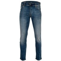 G-STAR Mens Jeans - 3301 Slim, Superstretch Denim, Vintage Look, Slim Fit, Length 34 Vintage Blue 29W/34L