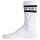 Superdry Unisex Sportsocken, 3er Pack - COOLMAX SPORT CREW SOCK 3PK, Logo, Streifen Weiß 36-38