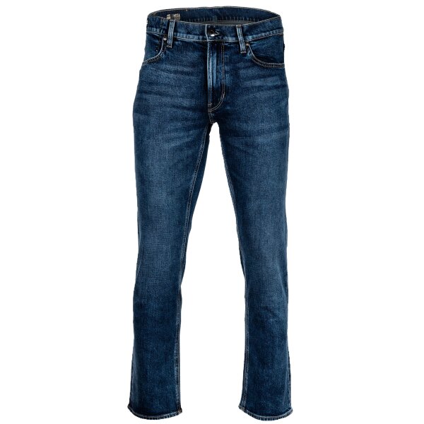 G-STAR Mens Jeans - Mosa Straight, Stretch Denim, Regular Straight Fit, Length 32 Blau 29W/32L