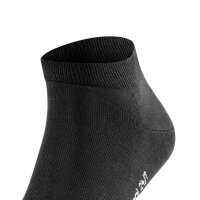 FALKE Herren Sneaker Multipack - Cool 24/7, Socken, Klimaaktivsohle, Unifarben Schwarz 45-46 2er Pack (2x1P)