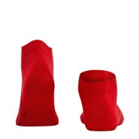 FALKE Herren Sneaker Multipack - Cool 24/7, Socken, Klimaaktivsohle, Unifarben Rot 39-40 5er Pack (5x1P)