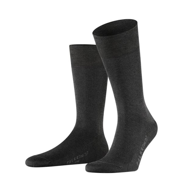 FALKE Mens Socks - Cool 24/7, Business Stockings, Short Stockings, Uni Anthracite 7-8 UK
