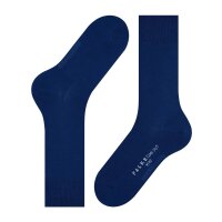FALKE Herren Socken Multipack - Cool 24/7, Businessstrumpf, Kurzstrumpf, Uni Blau 41-42 3er Pack (3x1P)