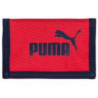 PUMA Unisex Geldbeutel - Phase Wallet, Logoprint, 8x13x2cm (HxBxT) Rot