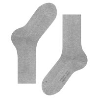 FALKE Mens Socks - Sensitive London, Stockings, Uni, Cotton mix Light Gray 5.5-8 UK