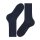 FALKE Mens Socks - Sensitive London, Stockings, Uni, Cotton mix Dark navy 8.5-11 UK