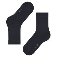 FALKE Damen Socken Multipack - ClimaWool, Kurzsocken, einfarbig Schwarzblau 37-38 2er Pack (2x1P)