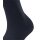 FALKE Damen Socken Multipack - ClimaWool, Kurzsocken, einfarbig Schwarzblau 37-38 2er Pack (2x1P)