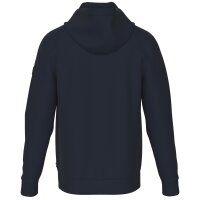 JOOP! mens sweat jacket - Stratos, jacket, hood, zip, unicoloured Dark blue S (Small)