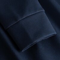 JOOP! mens sweat jacket - Stratos, jacket, hood, zip, unicoloured Dark blue S (Small)