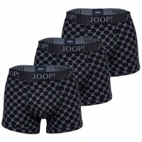 JOOP! mens boxer shorts, 3-pack - all-over print, cotton stretch