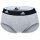 adidas mens briefs, 3-pack - Briefs, Active Flex Cotton, Logo, plain White/Grey/Black S (Small)