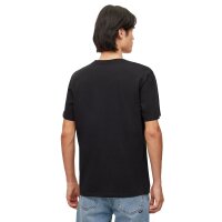 HUGO Mens T-shirt, 2-pack - DIMENTO, round neck, short sleeve, logo print, cotton Black L (Large)