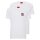 HUGO Mens T-shirt, 2-pack - DIMENTO, round neck, short sleeve, logo print, cotton White 2XL (XX-Large)