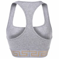 VERSACE Damen Bustier -  TOPEKA, Unterwäsche, Bralette, Organic Cotton, Bi-Stretch Grau L