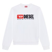 DIESEL Herren Sweatshirt - S-GINN-DIV-SWEAT-SHIRT, Pullover, Rundhals, Logo, Baumwolle