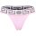 VERSACE Ladies Thong - TOPEKA, Underwear, Thong, Organic Cotton Rosa (Pale Pink) L (Large)