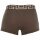 VERSACE Mens Boxer Shorts - TOPEKA, Stretch Cotton, Solid Color Khaki/Gold M (Medium)