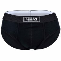 VERSACE Herren Slip - CANETE, Stretch Cotton, Logo,...