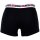 DIESEL Mens Boxershorts, 3 Pack - UMBX-SHAWNTHREEPACK, Trunks, Logo Waistband, Contrast Stripe, Cotton Stretch Black/White S (Small)