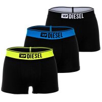 DIESEL Mens Boxer Shorts, 3-pack - UMBX-DAMIENTHREEPACK, Trunks, Logo Waistband, Cotton Stretch