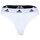 adidas Damen Strings, 3er Pack - Thong 3PK, Unterwäsche, Cotton Stretch, Logo, uni Schwarz/Weiß/Grau L