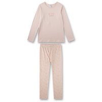 Sanetta girls pyjamas, 2-piece set - Teens pyjamas, long, cotton, motif Light Pink 152