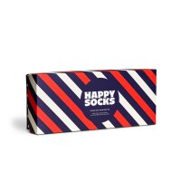 Happy Socks 4 pack unisex socks, gift box, mixed colours Classic Navy 2 36-40 (UK 4-7)